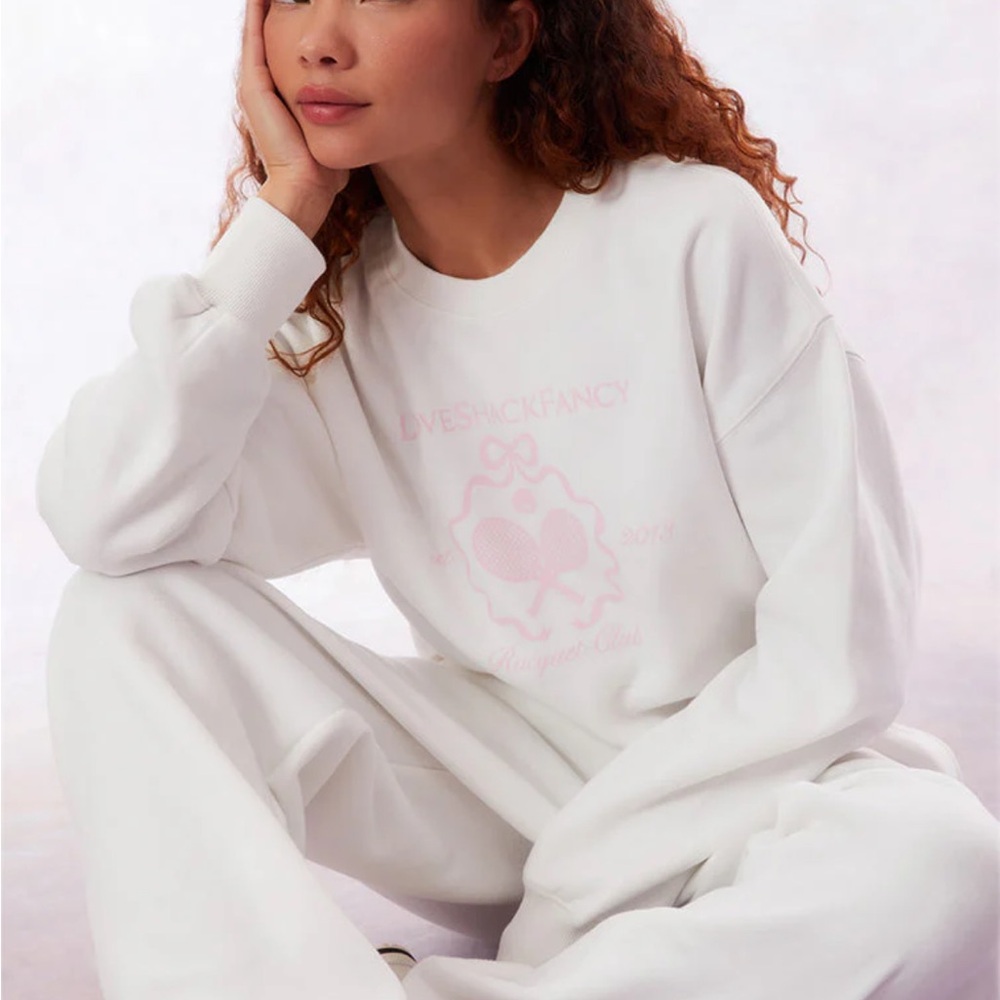 NWT LoveShackFancy Aneria Pullover